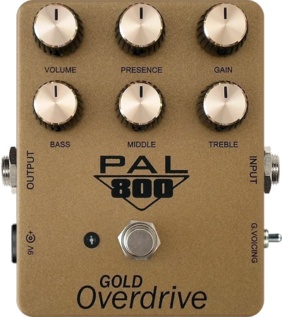Pedal Pal FX PAL800 Gold Overdrive
