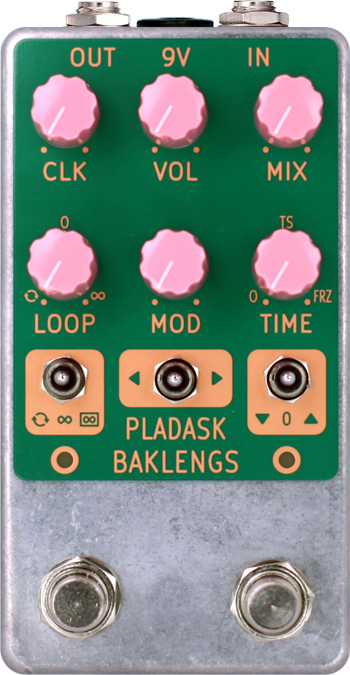 Pladask Elektrisk Baklengs (Green)