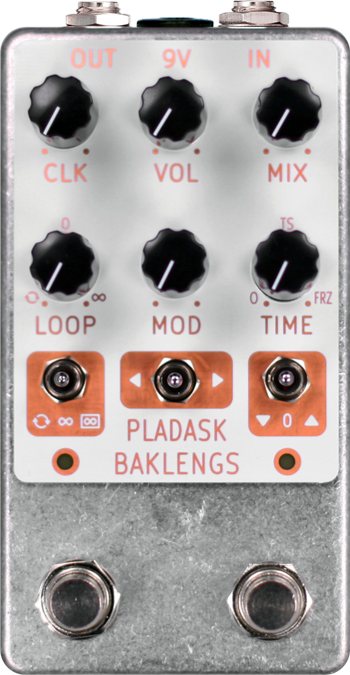 Pladask Elektrisk Baklengs (White)
