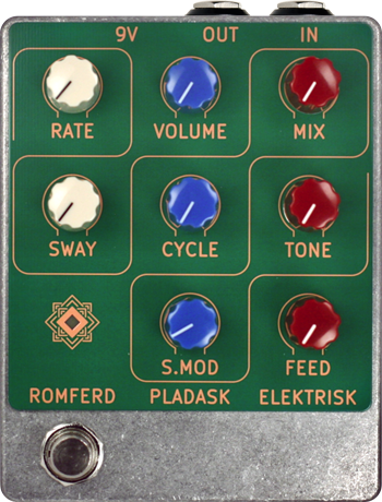 Pladask Elektrisk Romferd (Green)