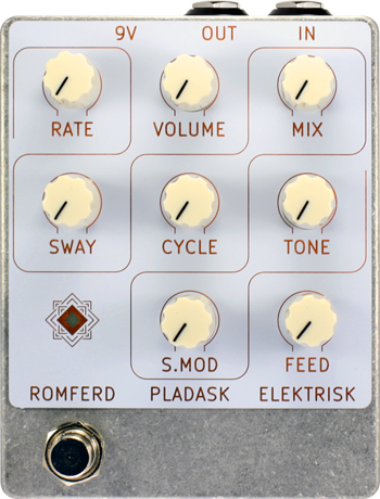 Pladask Elektrisk Romferd (White)
