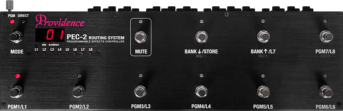 Providence Programmable Effects Controller PEC-2