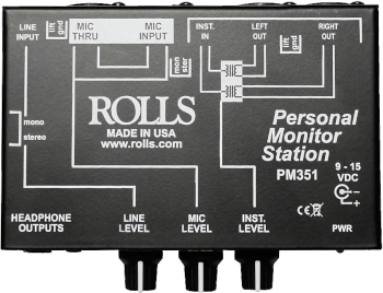 Rolls PM351 Personal Monitor Station