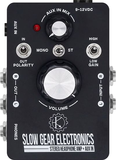 Slow Gear Electronics Stereo Headphone Amp