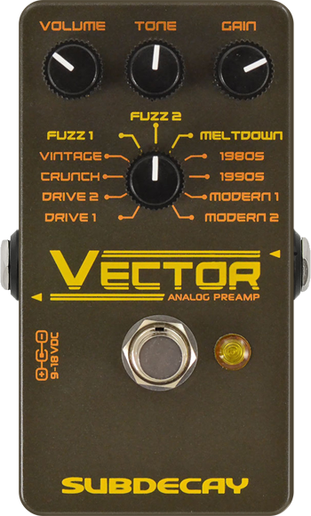 Subdecay Vector
