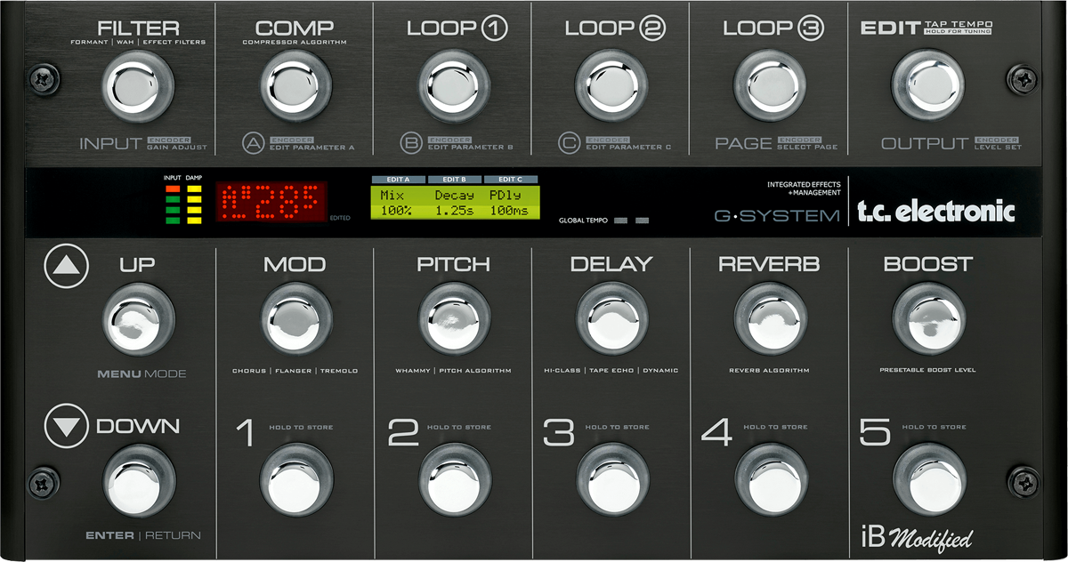 TC Electronic G-System iB Modified