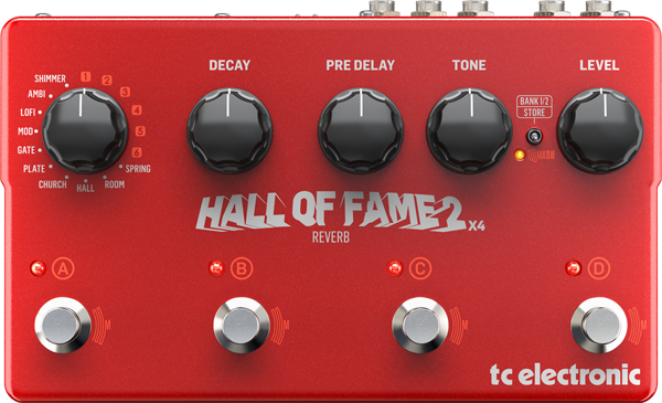 TC Electronic Hall of Fame x4 Reverb