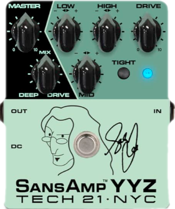 Tech 21 NYC Sansamp YYZ