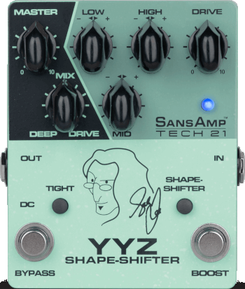 Tech 21 NYC Sansamp YYZ Shape-shifter