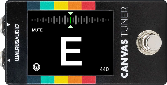 Walrus Audio Canvas Tuner (Horizontal)