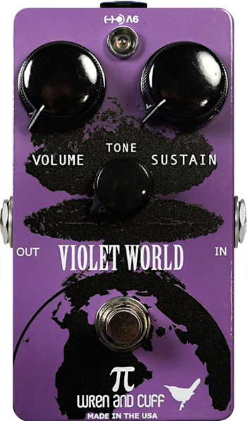 Wren And Cuff Violet World Fuzz